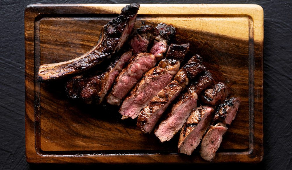 Cook the steak