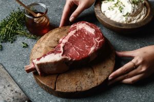 Raw dry aged