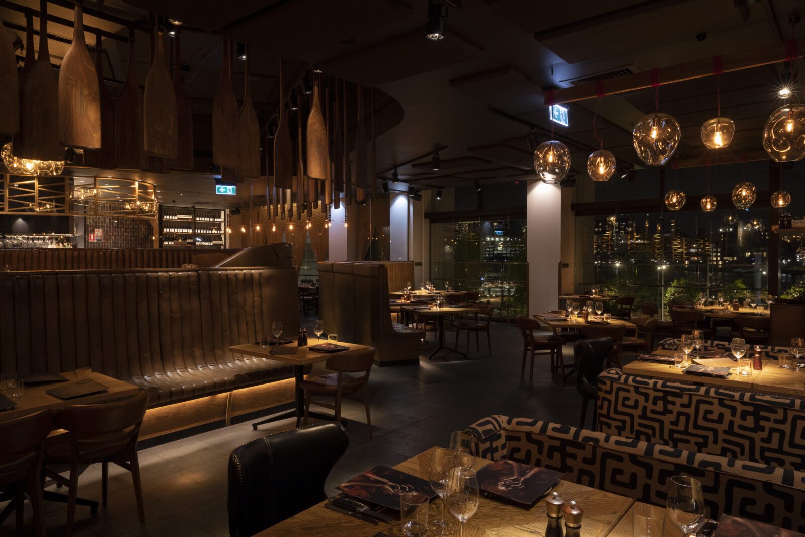 Meat & Wine Co Barangaroo Dining Space