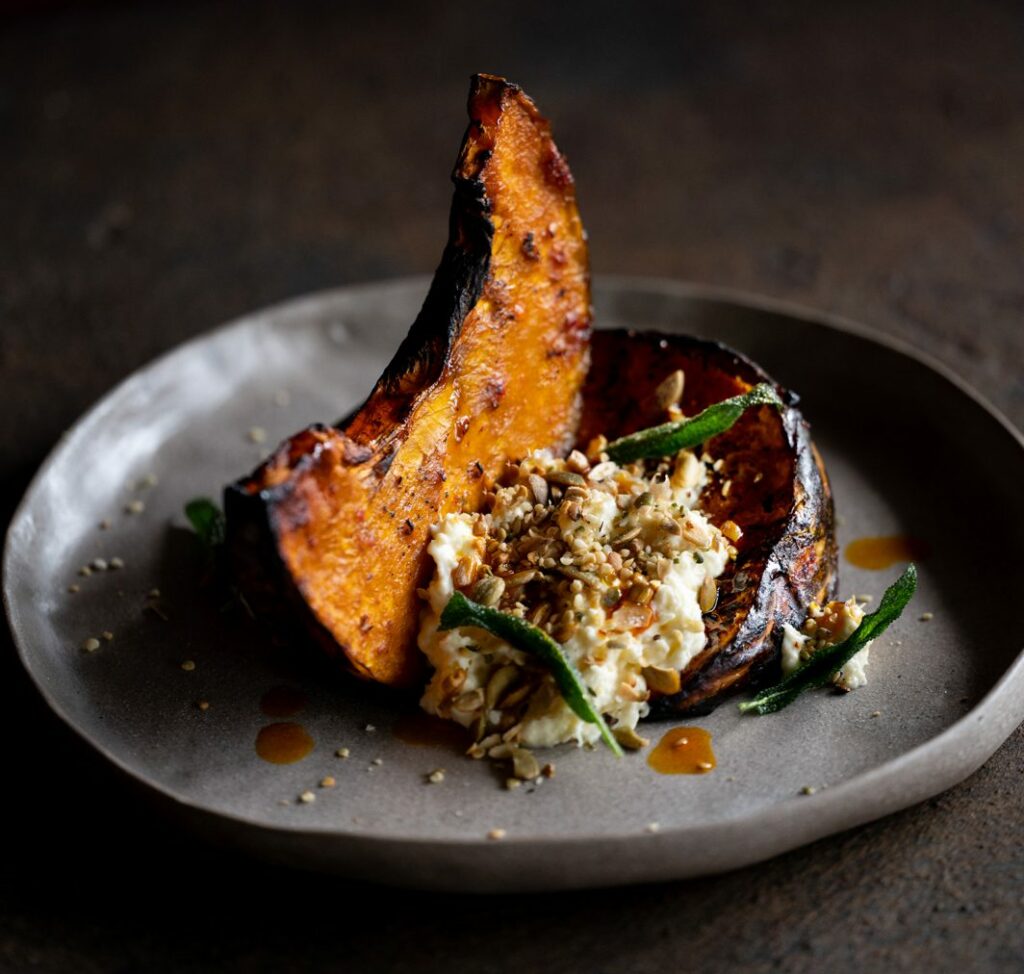 Toasty Roasted maple miso Pumpkins